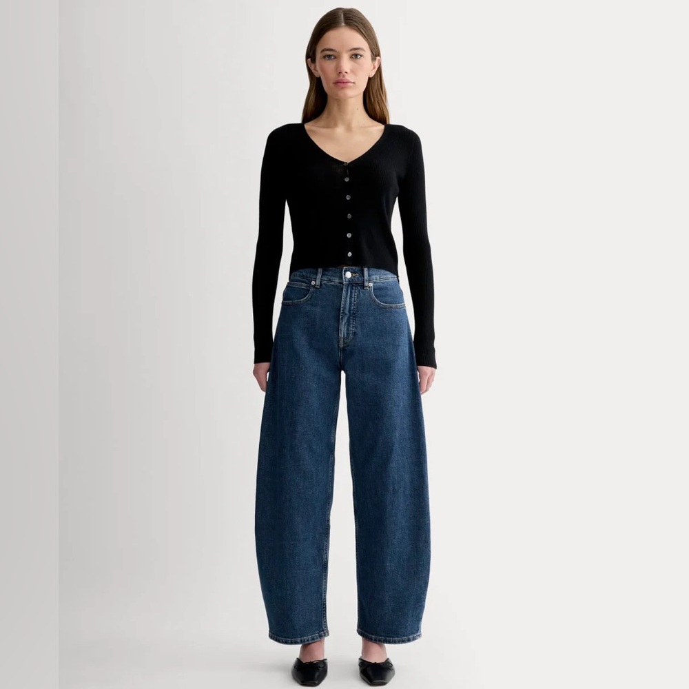 Everlane way high curve jeans
